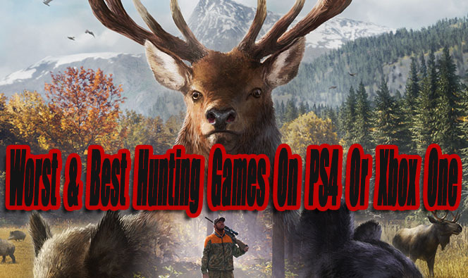 ps4 hunting games